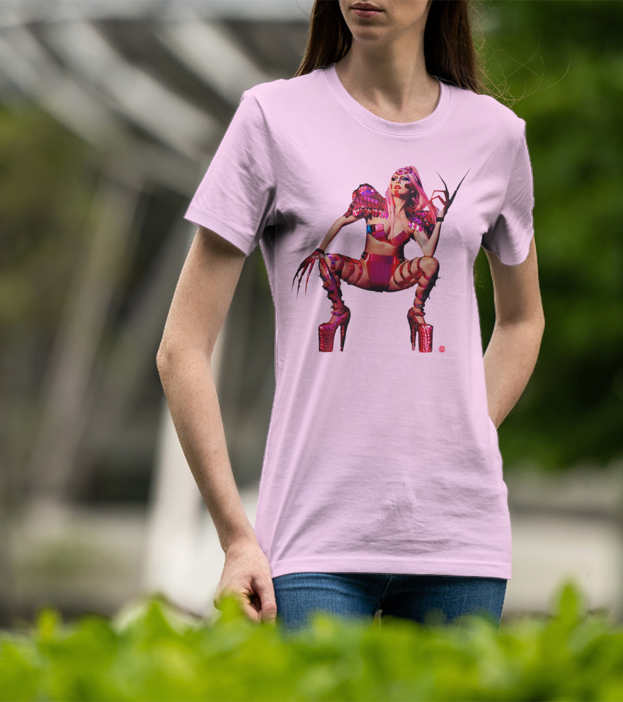 Chromatica Pink Fashion Armor Power Look T-Shirt