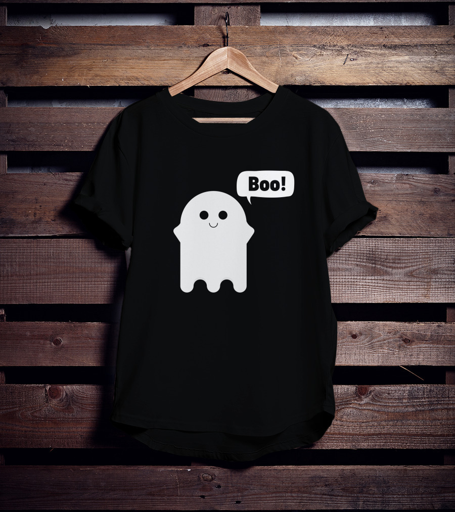 Cute Smiley Ghost Boo Edition T-Shirt
