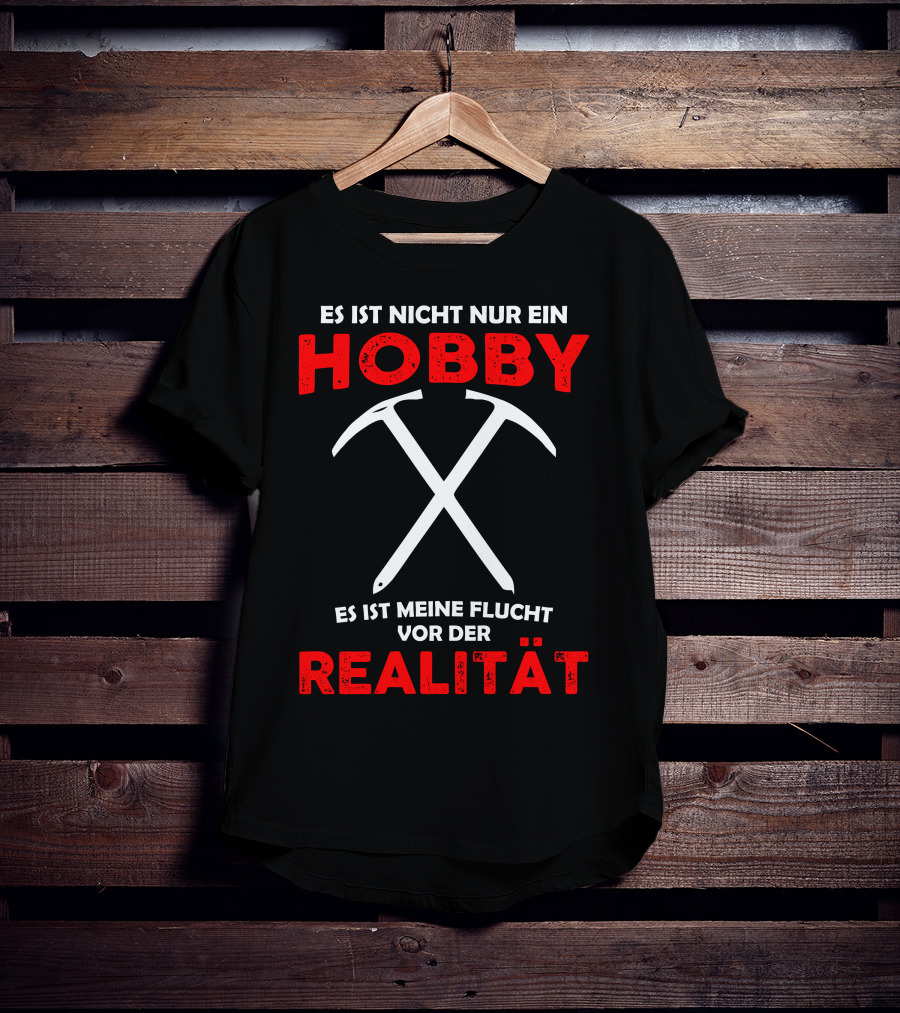 Eisbrecher Es Ist Nicht Nur Ein Hobby Es Ist Meine Flucht Vor Der Realität T-Shirt
