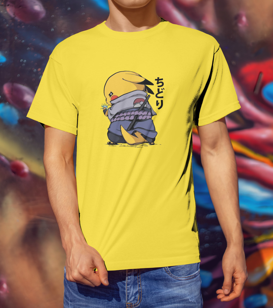 Pika Chidori Ninja Mashup For Fans T-Shirt