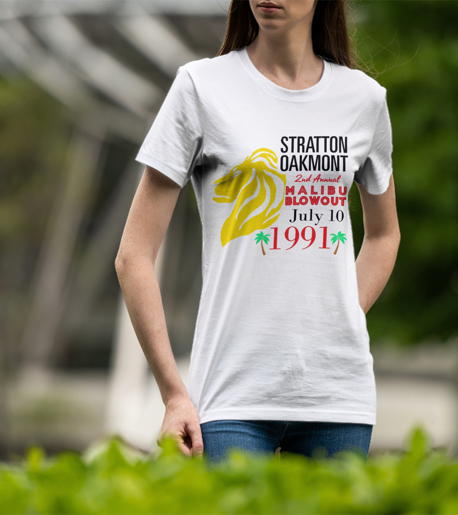 Stratton Oakmont 2nd Annual Malibu Blowout July 10 1991 T-Shirt