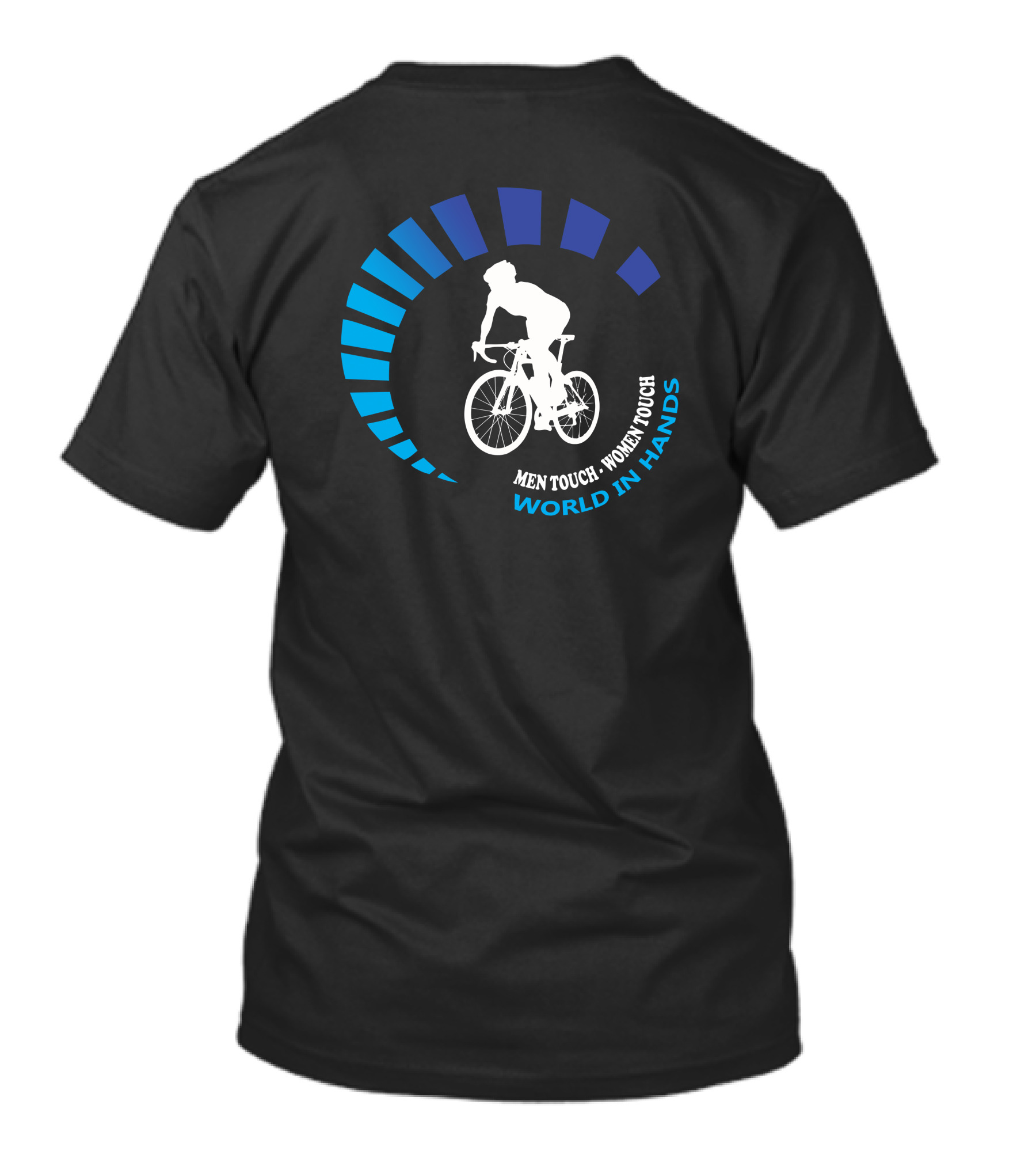 MEN TOUCH WOMEN TOUCH VINTAGE EUROPEAN WORLD IN HANDS T-Shirt