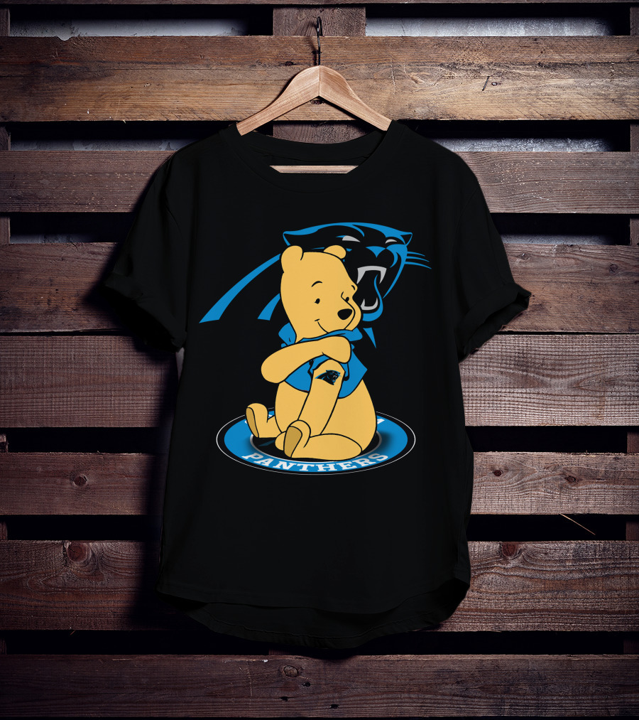 Pooh Panthers Carolina Logo Fusion T-Shirt