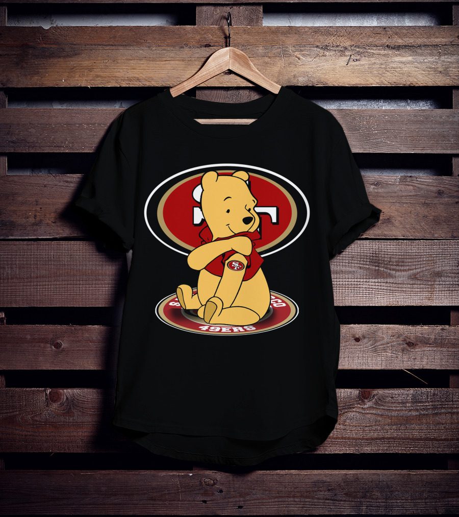Pooh San Francisco 49ers T-Shirt