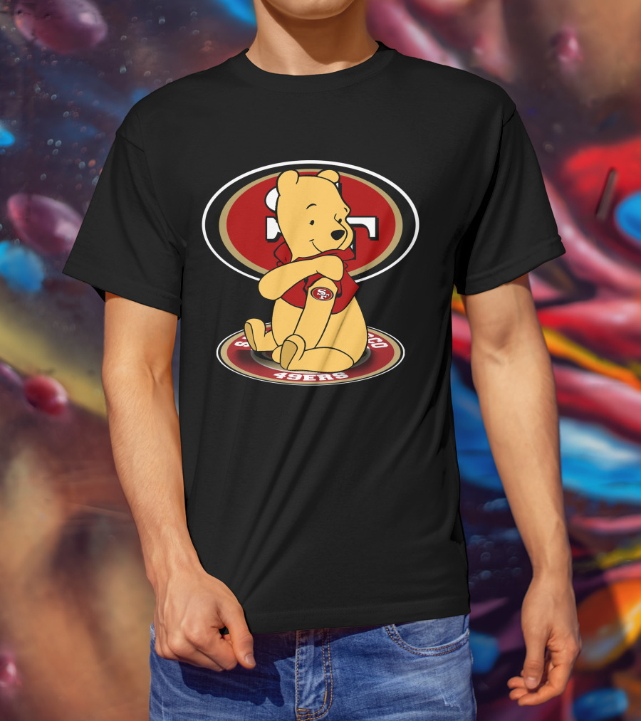 Pooh San Francisco 49ers T-Shirt