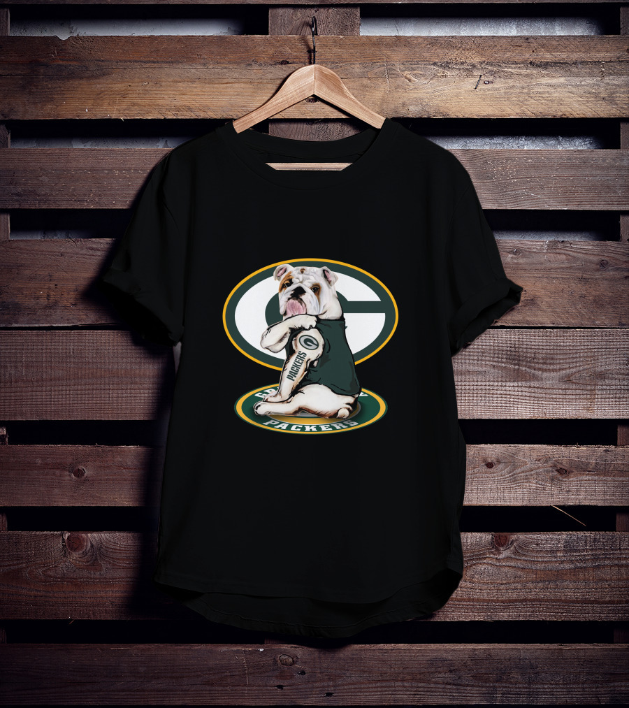 Green Bay Packers Bulldog T-Shirt