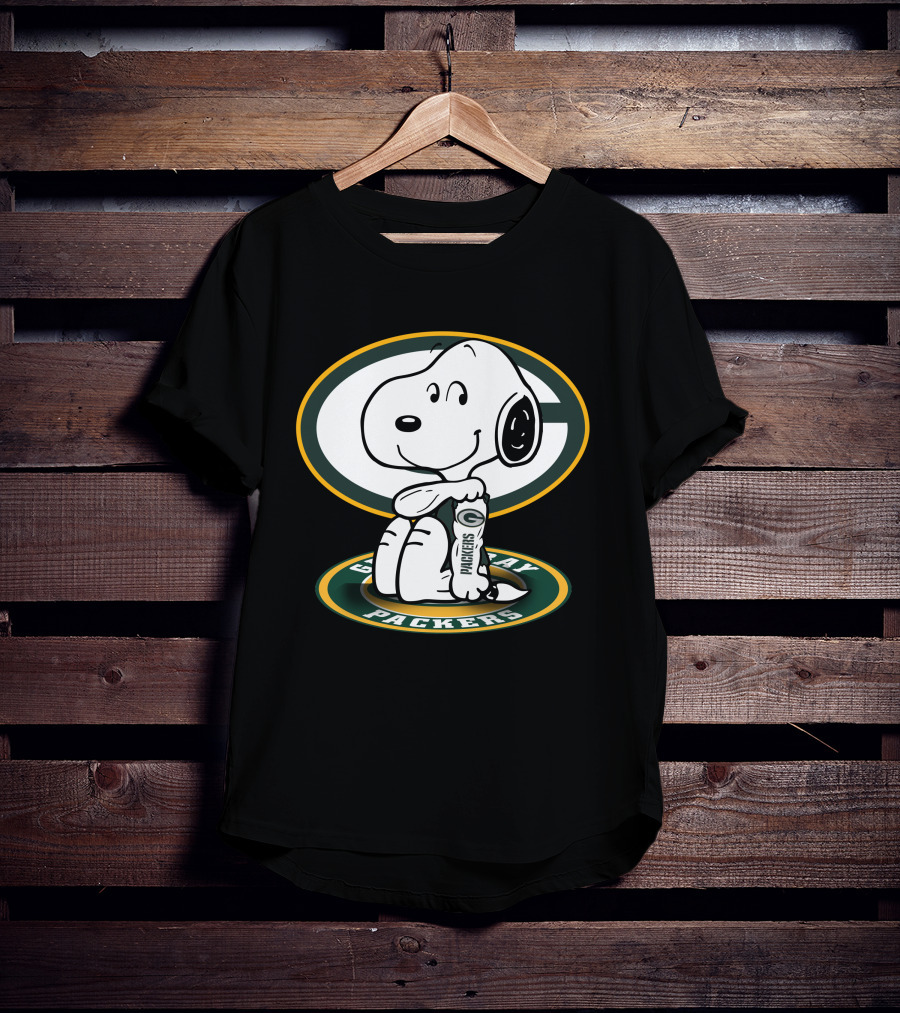 Snoopy Green Bay Packers T-Shirt