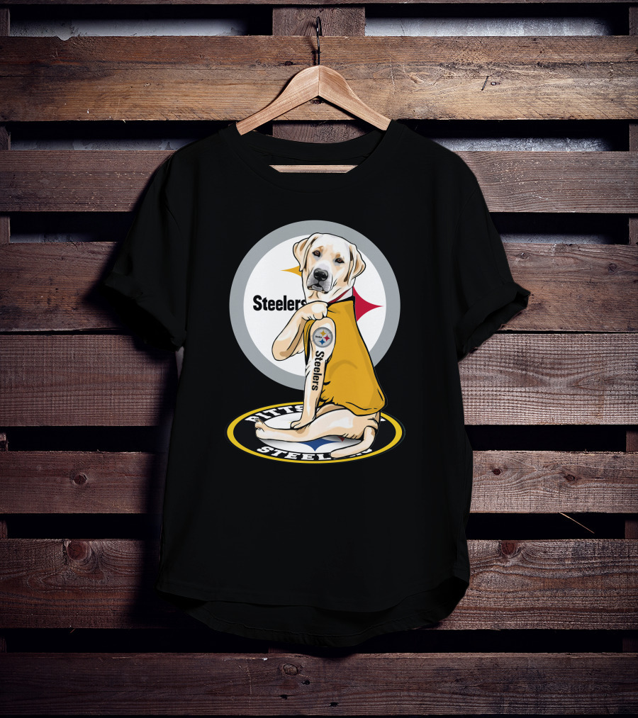 Steelers Labrador NFL Fan T-Shirt