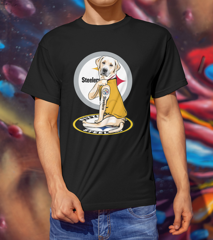 Steelers Labrador NFL Fan T-Shirt
