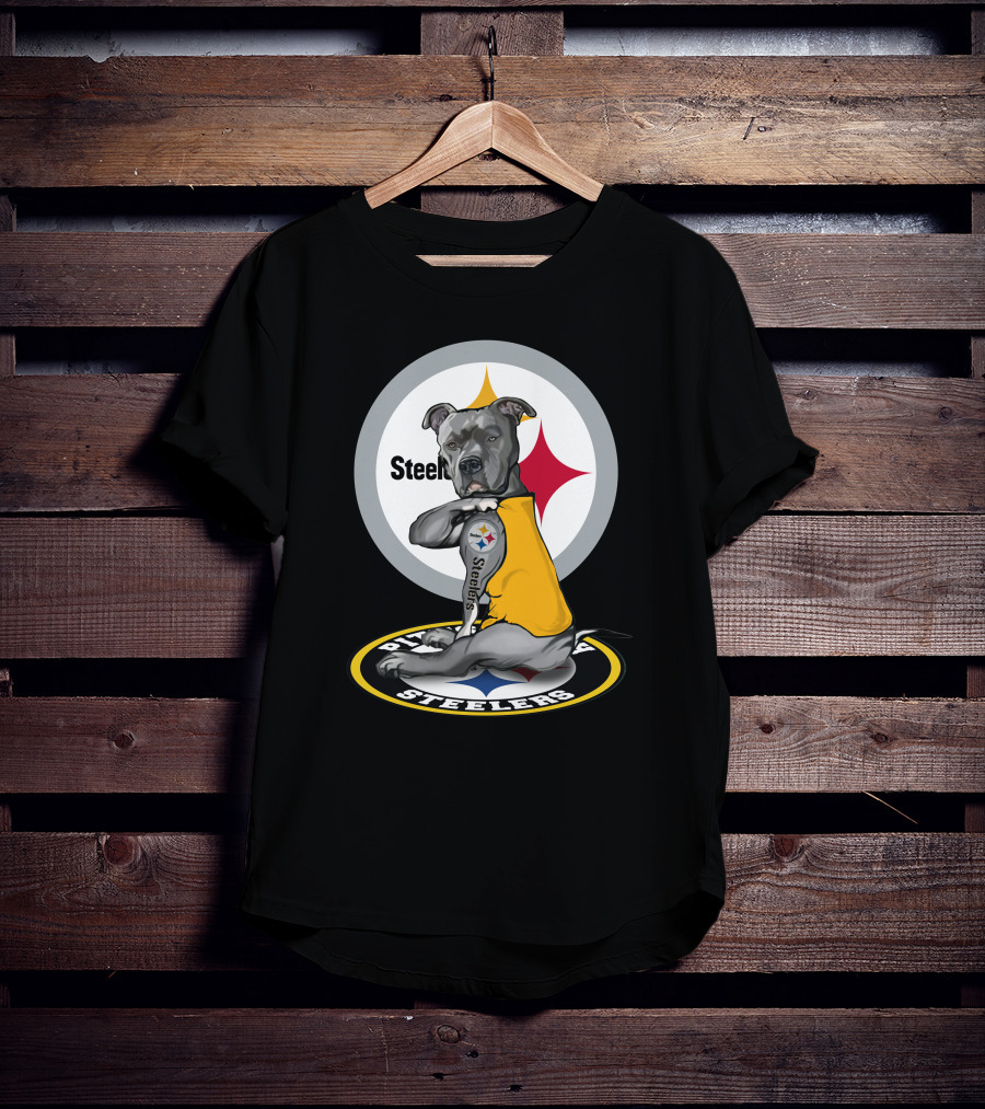 Steelers Pitbull NFL Fan T-Shirt