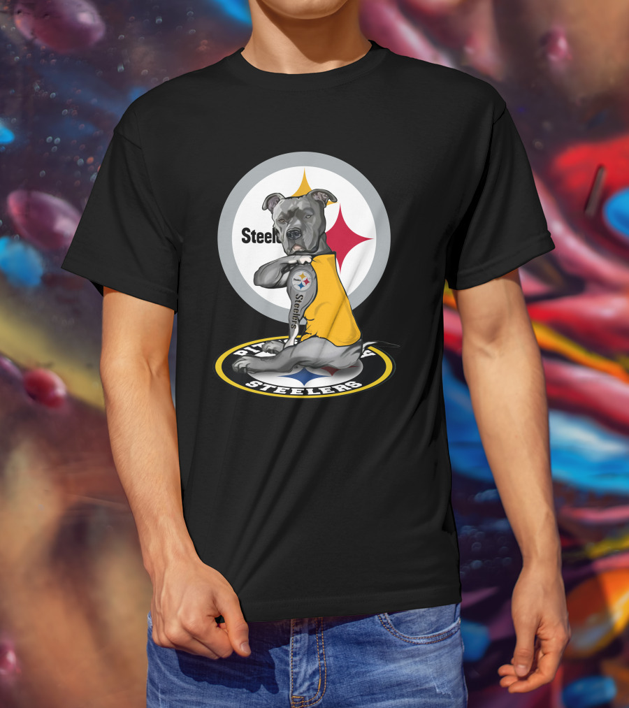 Steelers Pitbull NFL Fan T-Shirt
