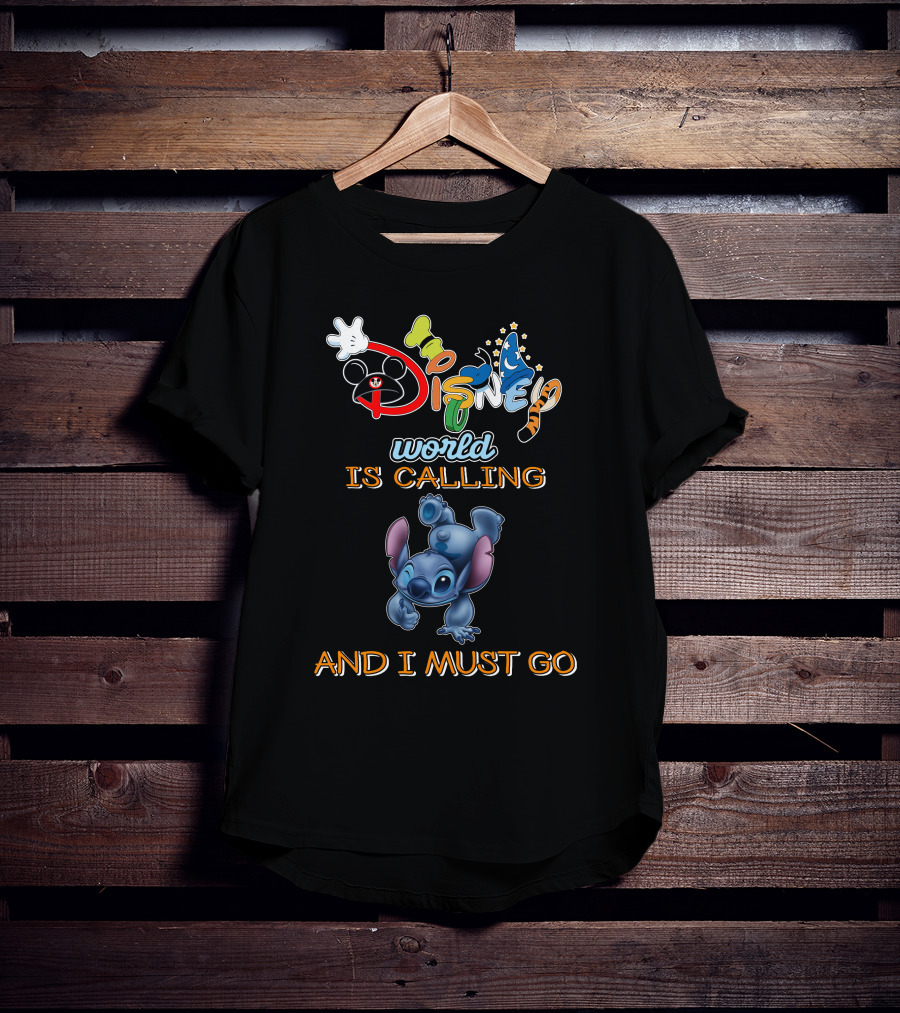 Disney World Is Calling And I Must Go Stitch T-Shirt