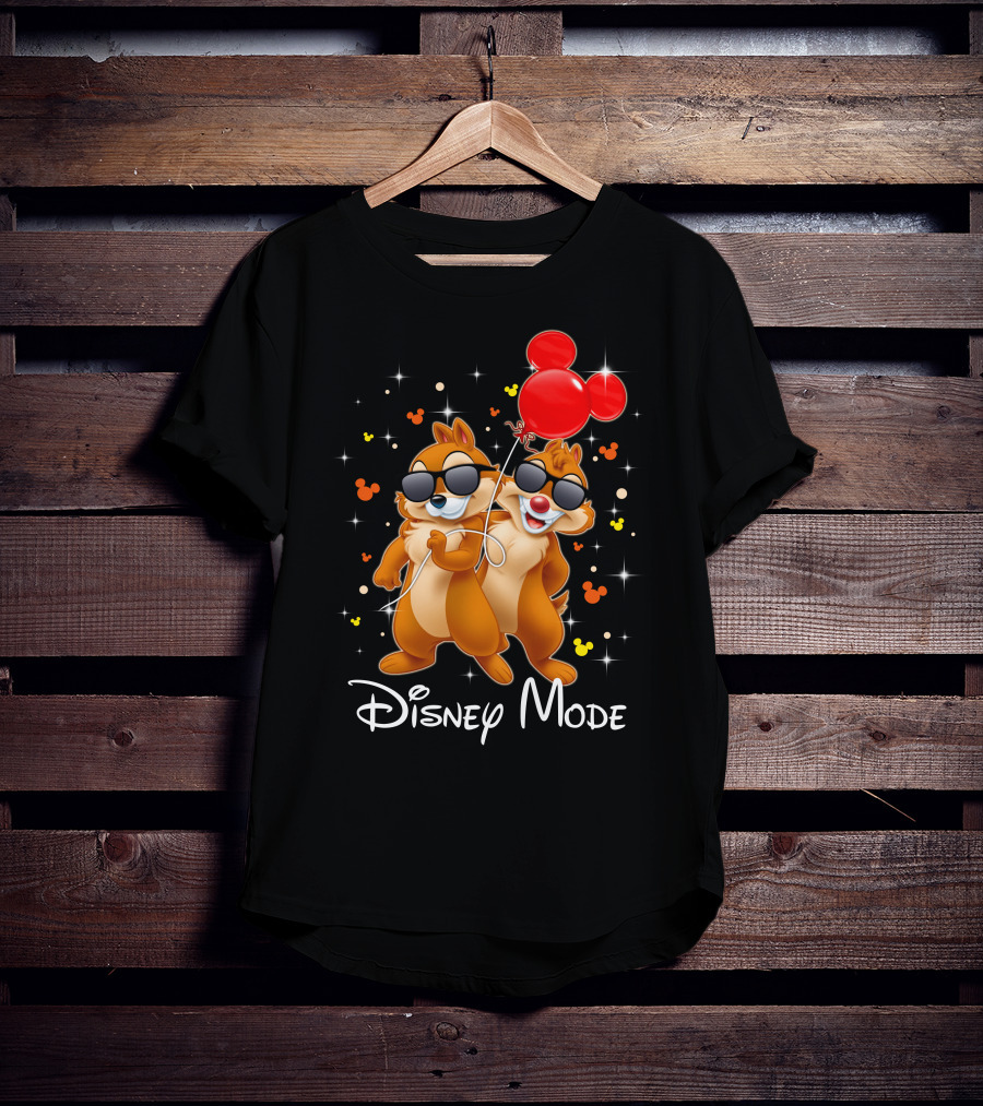 Disney Mode Chip And Dale Balloon Fun T-Shirt