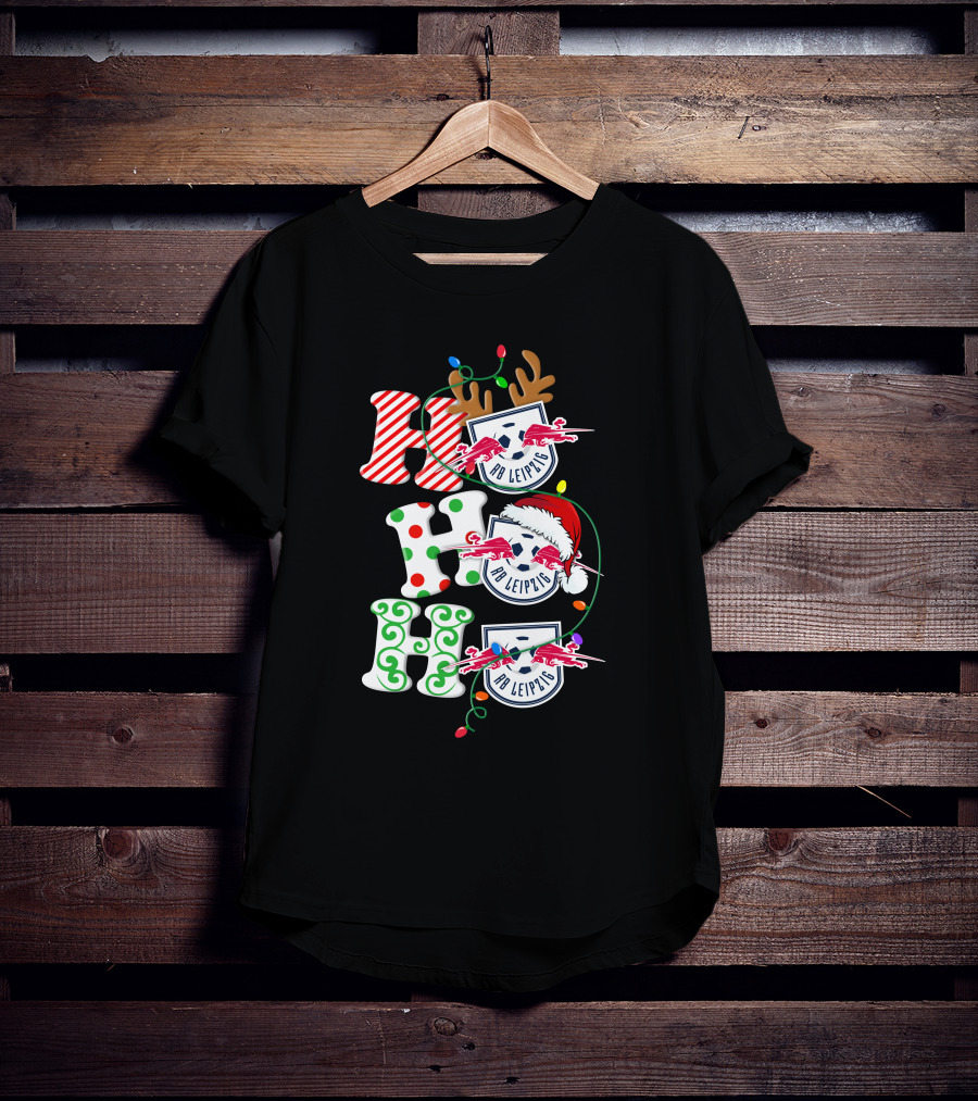 RB Leipzig HoHoHo Christmas Holiday Soccer T-Shirt