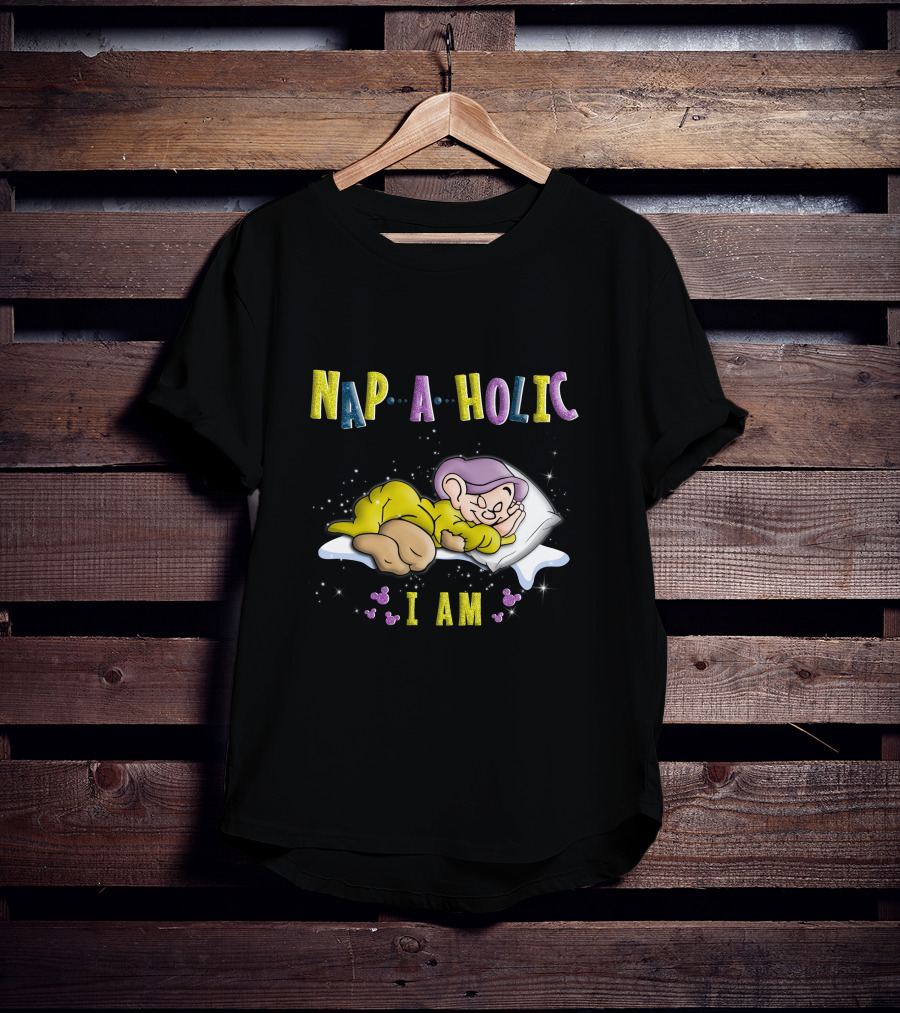 Napaholic I Am Dopey Sleeping Iconic T-Shirt