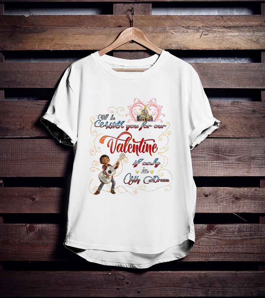 Coco Valentine Castle Wish Dream Romantic Scene T-Shirt