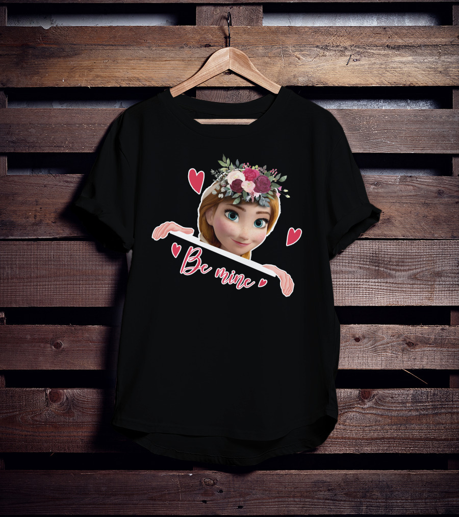 Be Mine Anna Floral Heart T-Shirt