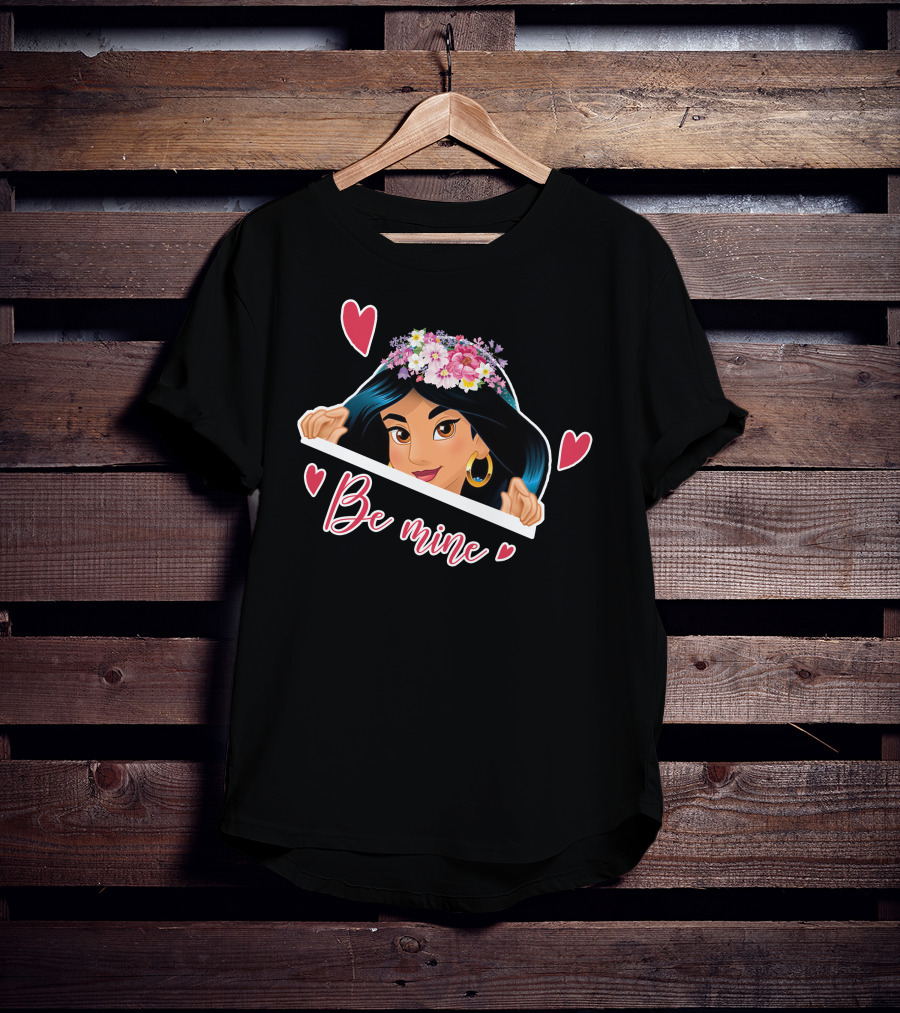 Jasmine Be Mine Floral Hearts T-Shirt