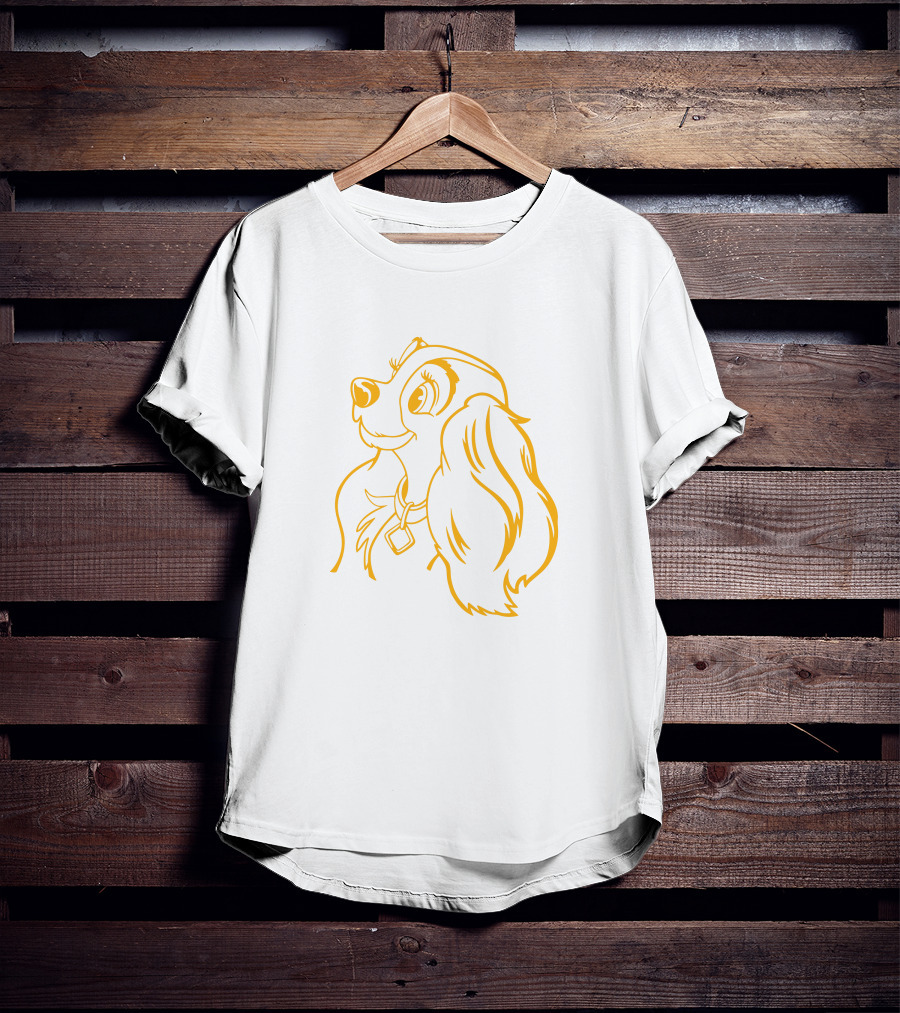 Lady Outline T-Shirt