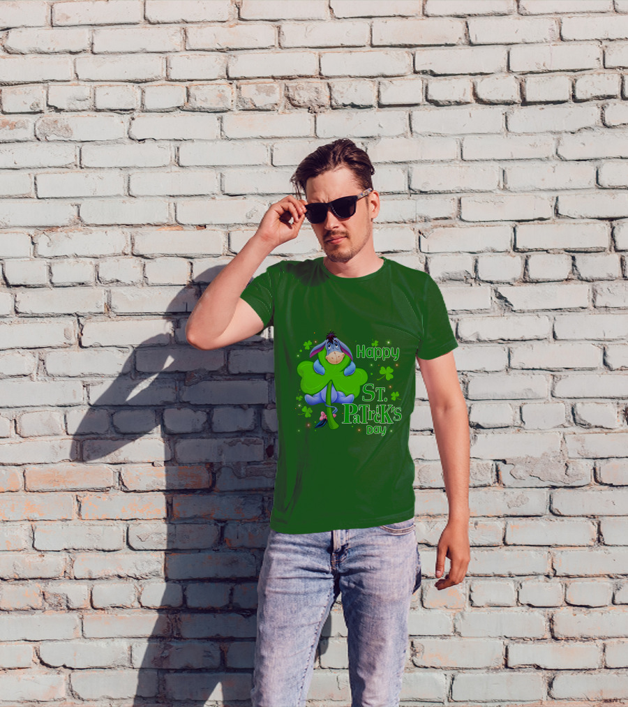 Happy Eeyore St. Patrick's Day T-Shirt