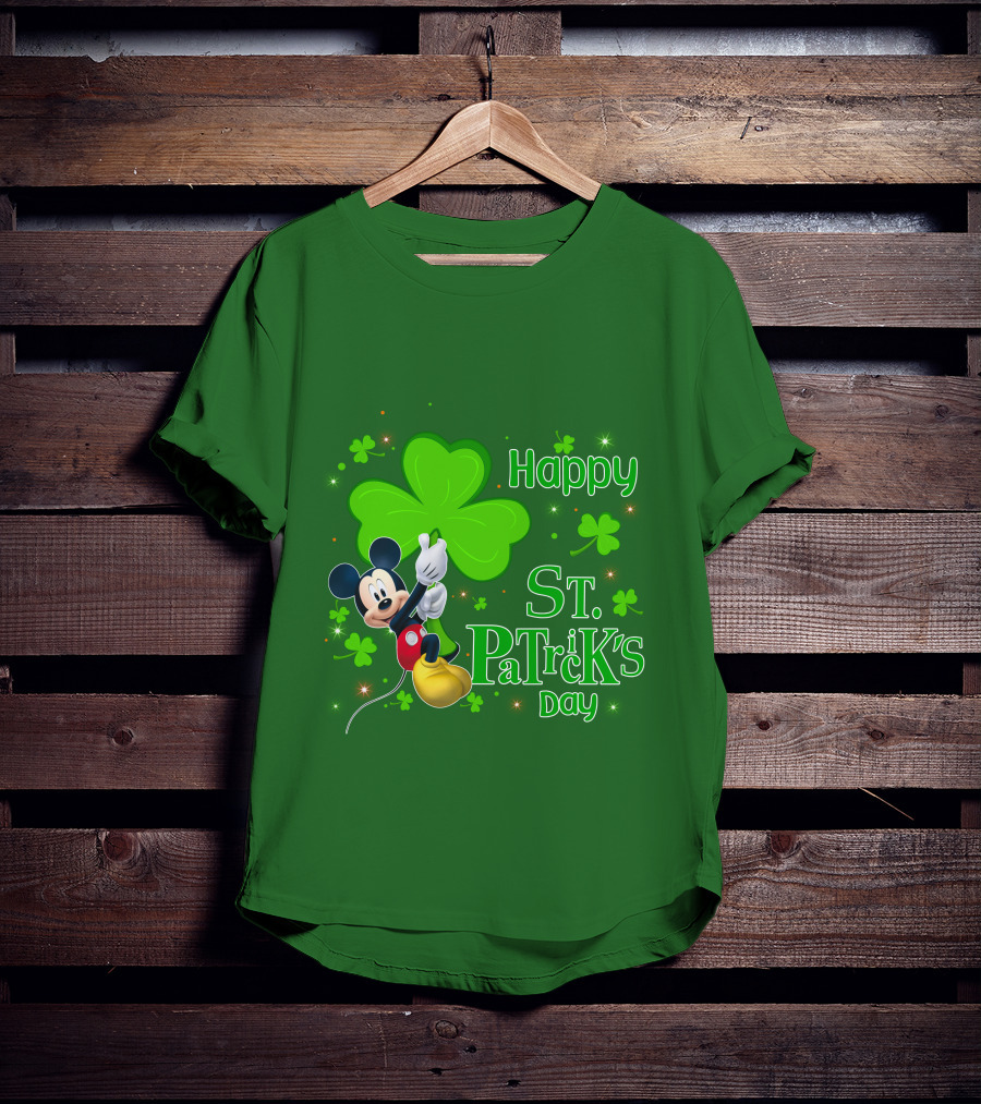 Mickey Happy St. Patrick's Day T-Shirt