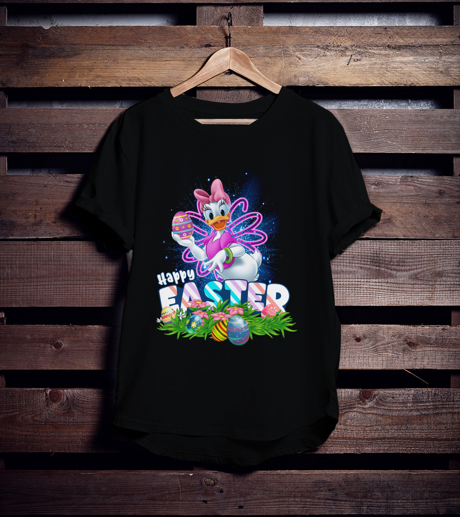 Happy Easter Daisy Duck Easter Eggs T-Shirt