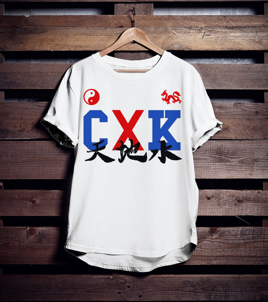 CXK Yin Yang Dragon T-Shirt