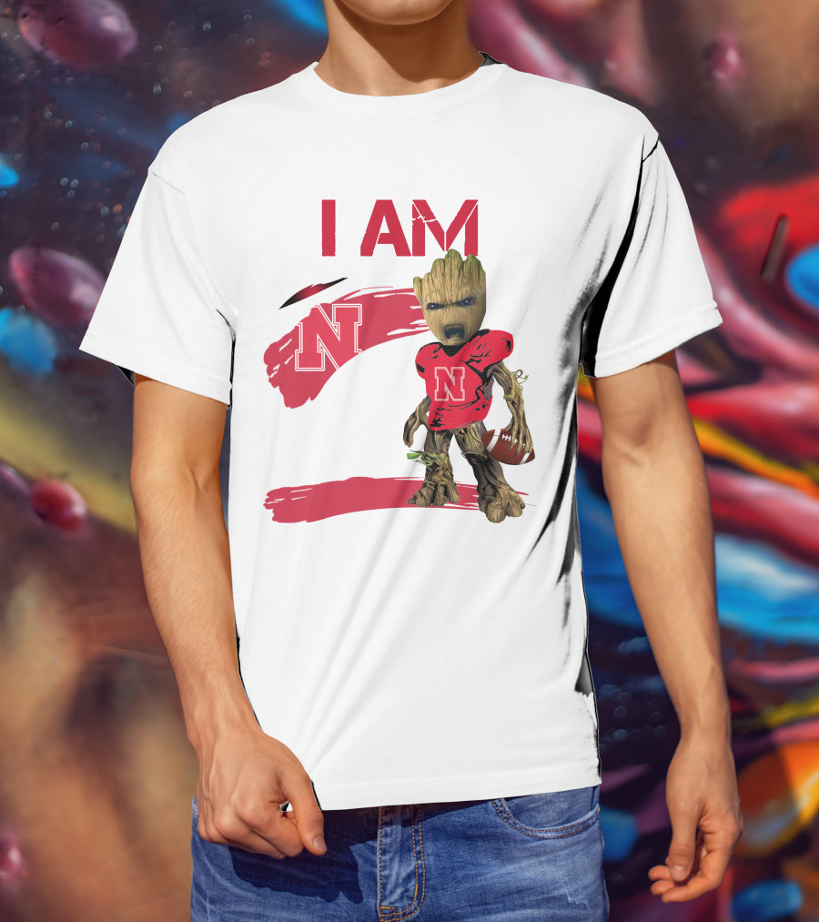 I Am Nebraska Football Character N T-Shirt