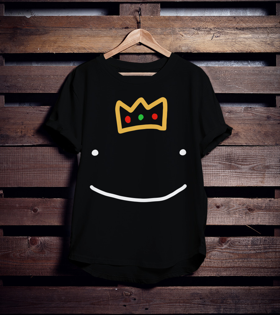 Dream X Ranboo Smile Crown Merch Dream Branding Ranboo T-Shirt