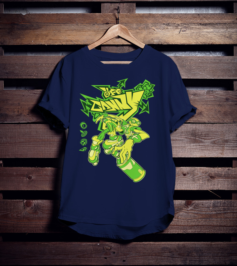 OFFCANNY New Merch Street Art Robot Graffiti T-Shirt