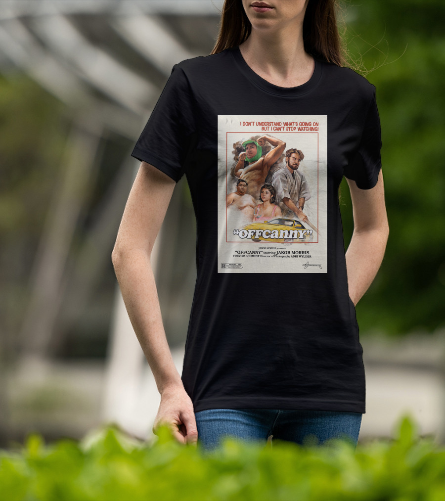 OFFCANNY Presents Jakob Morris Trevor Schmidt Adri Wilder Can't Stop Watching T-Shirt