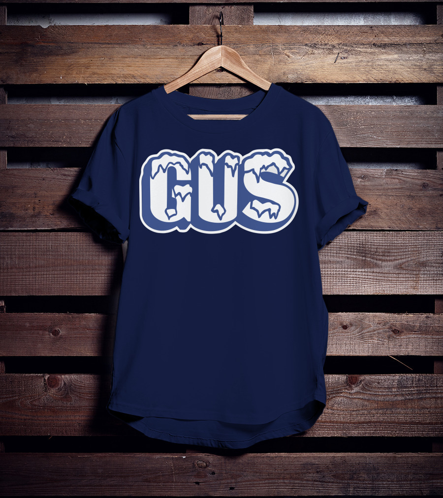 Gus Johnson Merch Ice Font T-Shirt