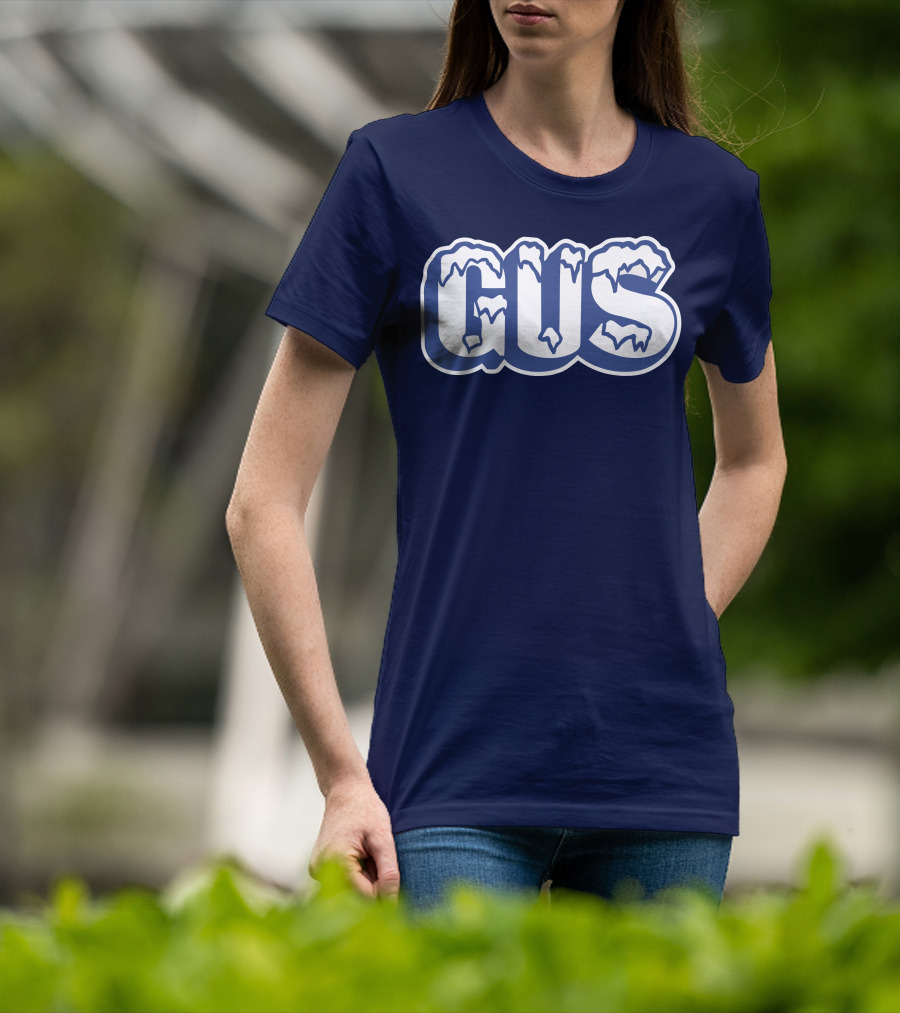 Gus Johnson Merch Ice Font T-Shirt