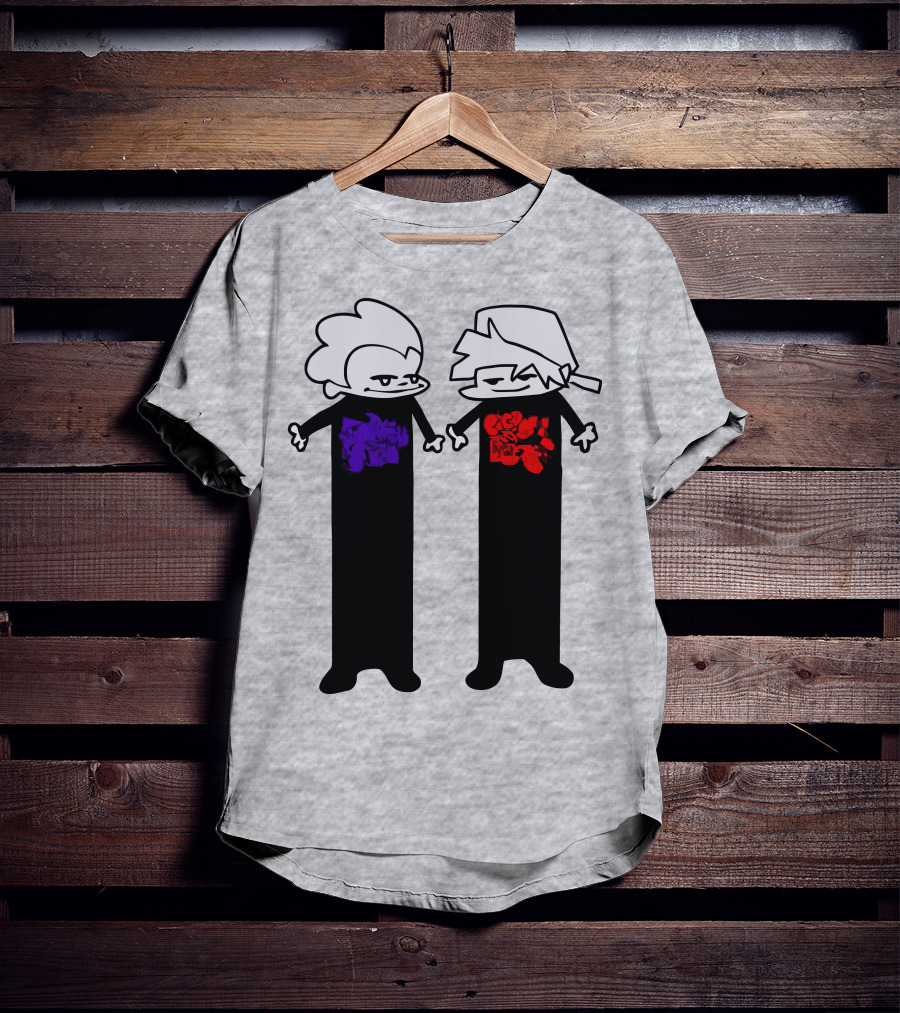 Sharkrobot Vivziepop Store Long Characters T-Shirt