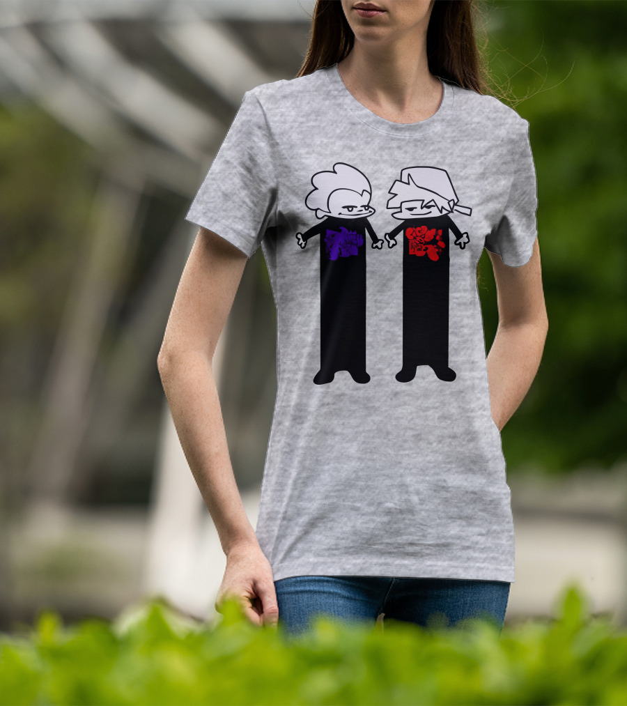 Sharkrobot Vivziepop Store Long Characters T-Shirt