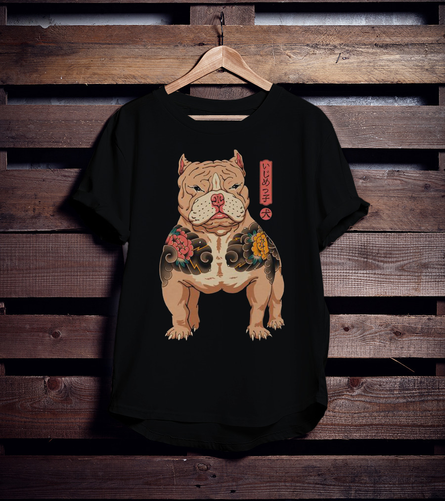 Hazbin Hotel Ijimekko Dog Tattoo T-Shirt