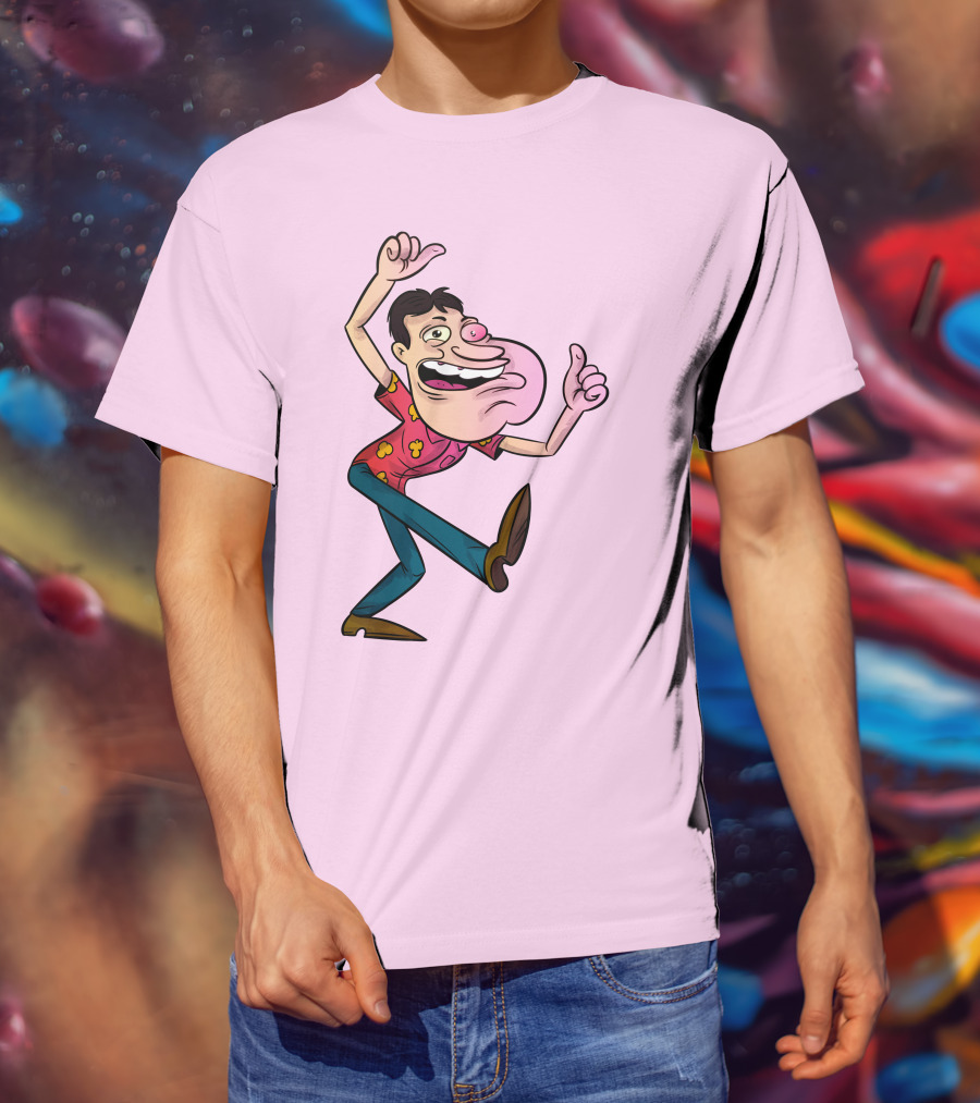 Family Guy Glenn Quagmire Psychedelic T-Shirt