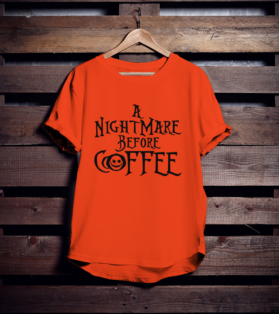 A Nightmare Before Coffee Jack Skellington T-Shirt