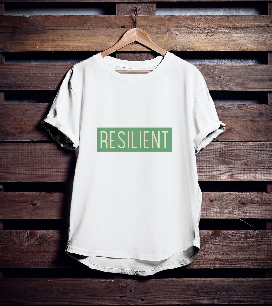 RESILIENT Green Block T-Shirt