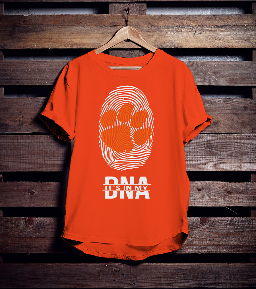 Clemson Tigers It's In My Dna Fingerprint T-Shirt