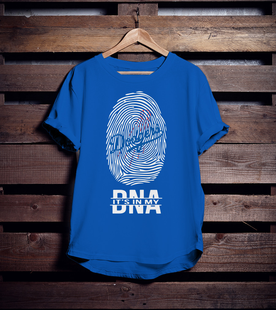 Los Angeles Dodgers Dna It's In My Dna T-Shirt