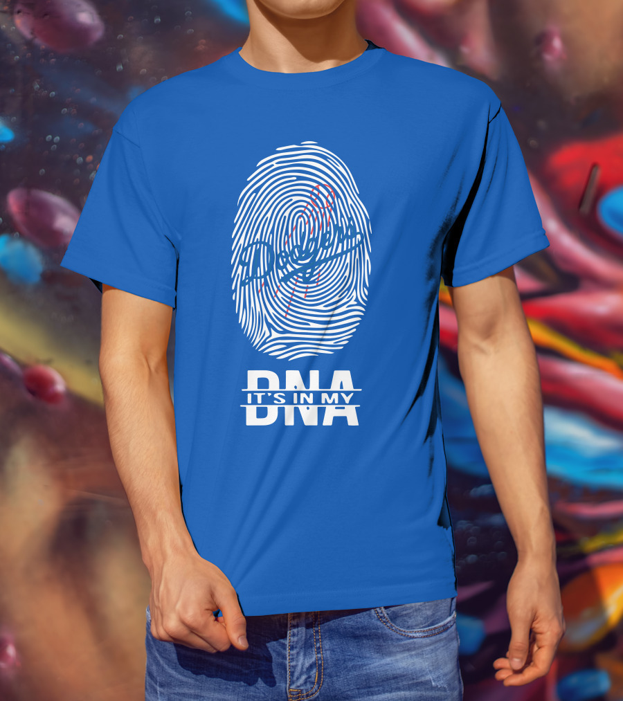 Los Angeles Dodgers Dna It's In My Dna T-Shirt