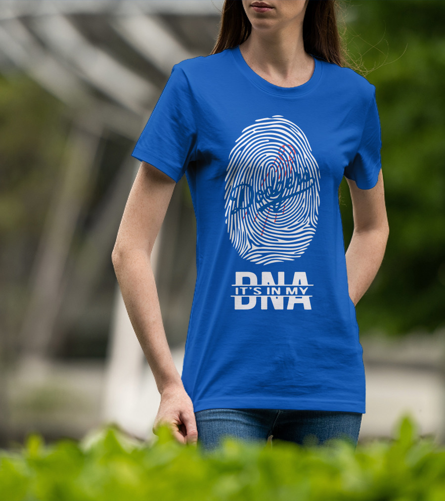 Los Angeles Dodgers Dna It's In My Dna T-Shirt