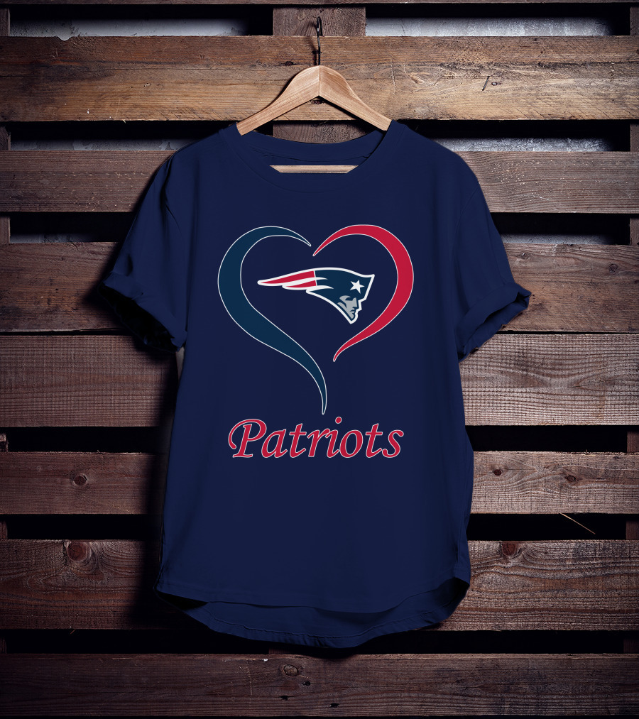 Patriots New England Heart T-Shirt