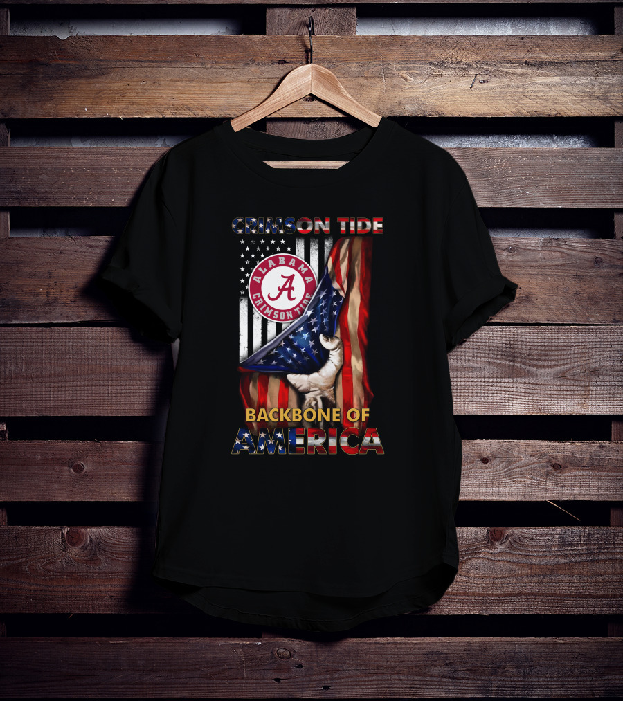 Crimson Tide Alabama Backbone Of America T-Shirt