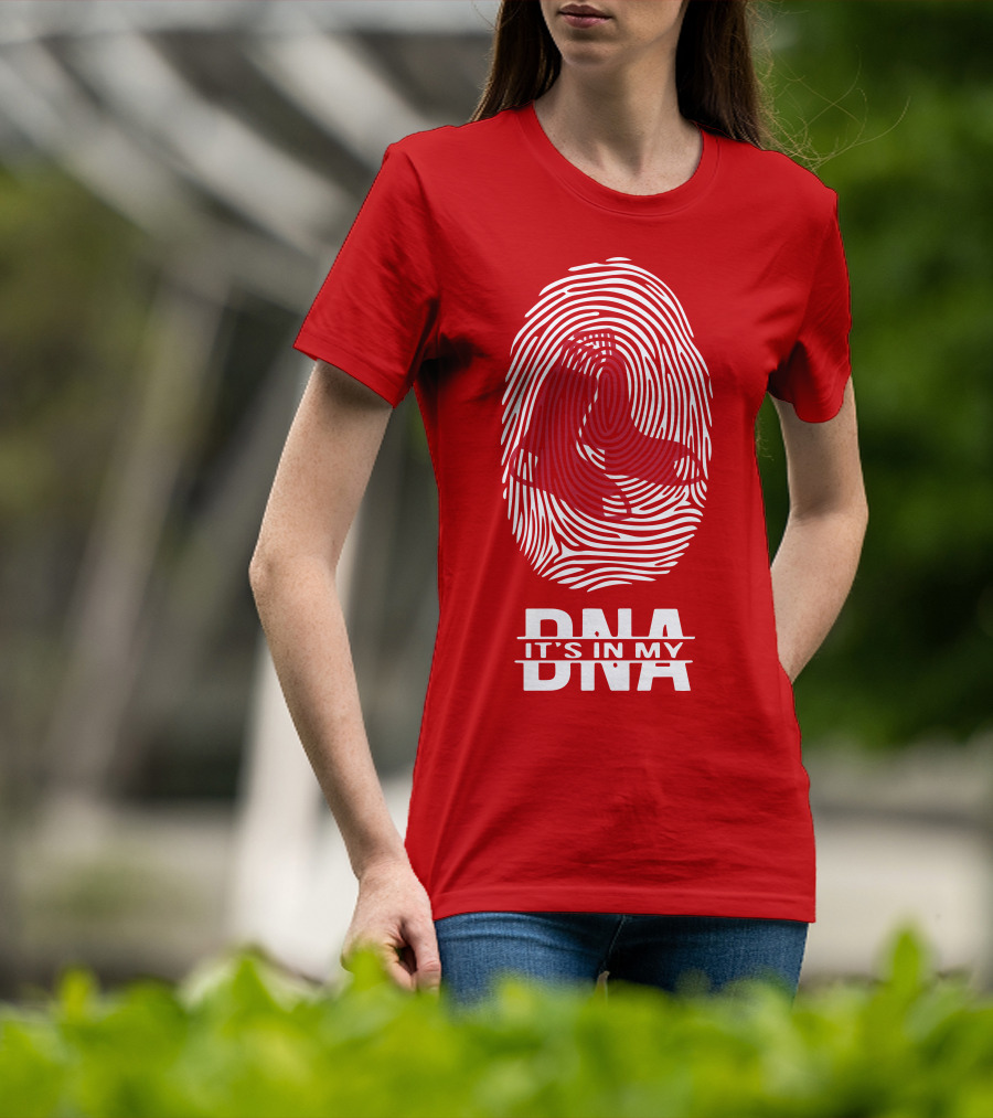 Boston Red Sox It's In My DNA Fingerprint Sox T-Shirt