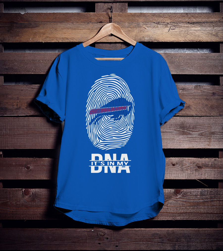 Buffalo Bills It's In My Dna Fingerprint T-Shirt
