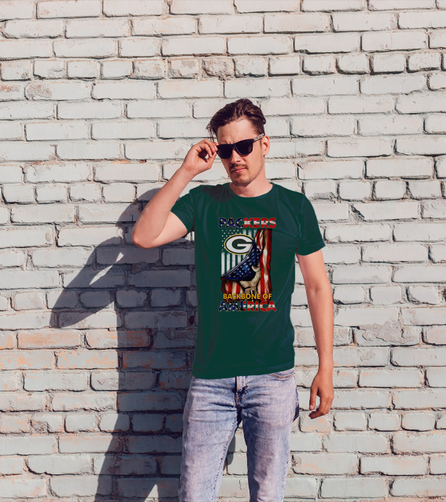 Packers Backbone Of America Green Bay T-Shirt