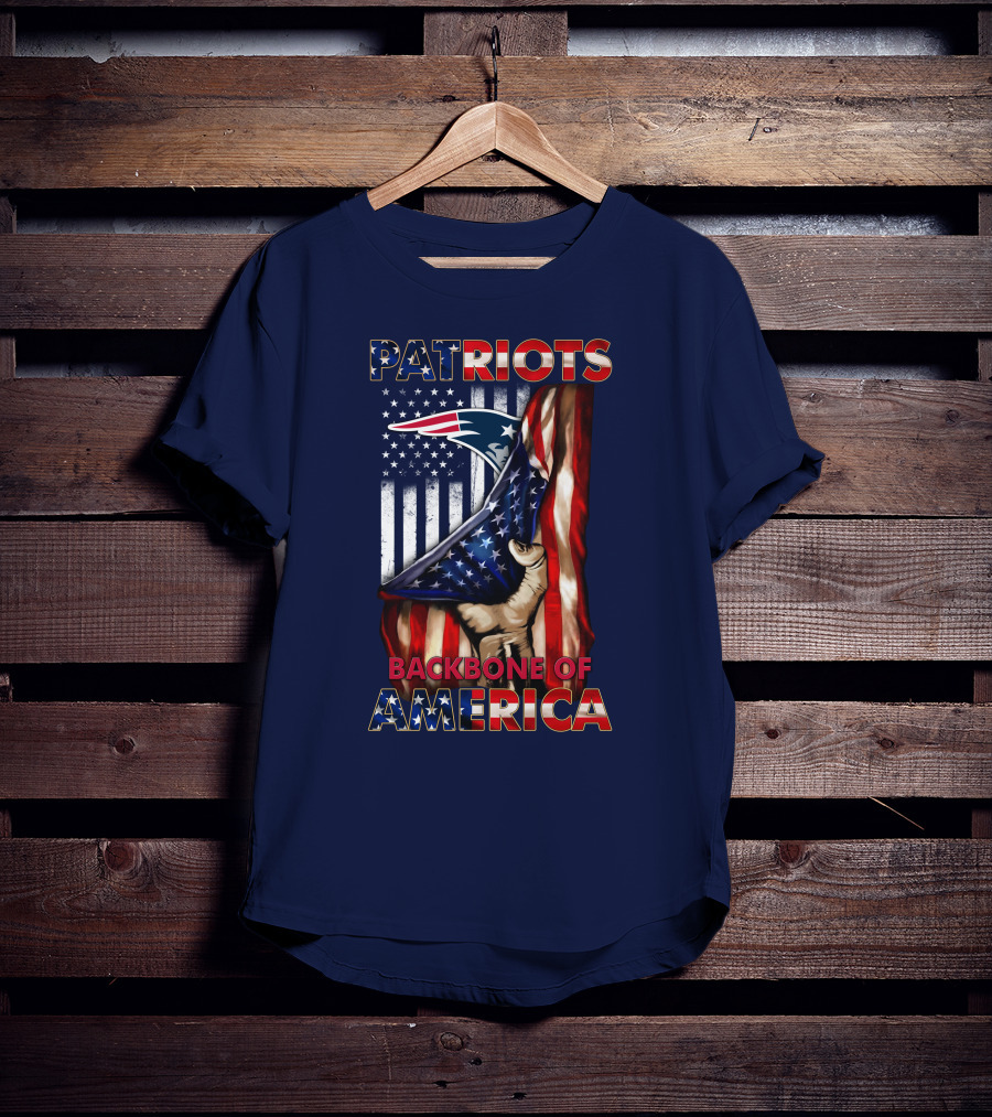 Patriots Backbone Of America New England T-Shirt