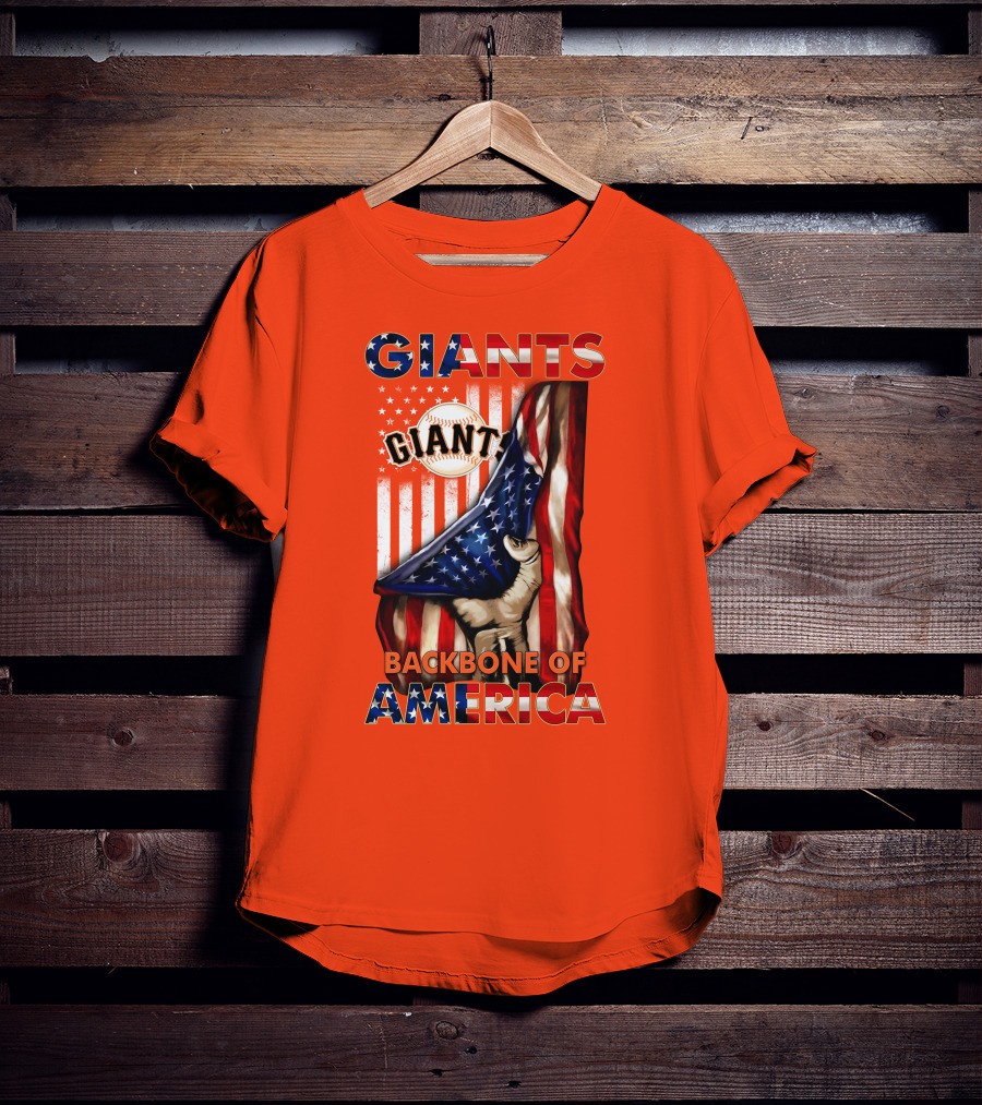 Giant Backbone Of America Giants T-Shirt